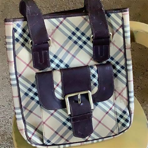 burberry tot|used Burberry tote.